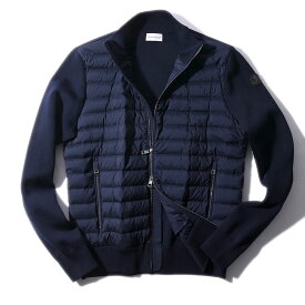 【決算SALE】2023SS モンクレール カーディガン 9B00016 ニットダウンジャケット MONCLER メンズ 2023年春夏[0304]