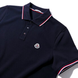 モンクレール 鹿の子 ポロシャツ8A70300 77Xネイビー MONCLER 半袖 大きいサイズ メンズ ハイ ブランド ギフト[030410]