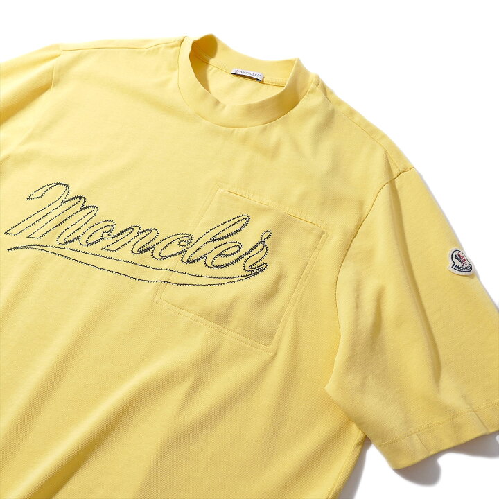 楽天市場】モンクレール Tシャツ 8C00005 180イエロー MONCLER メンズ 
