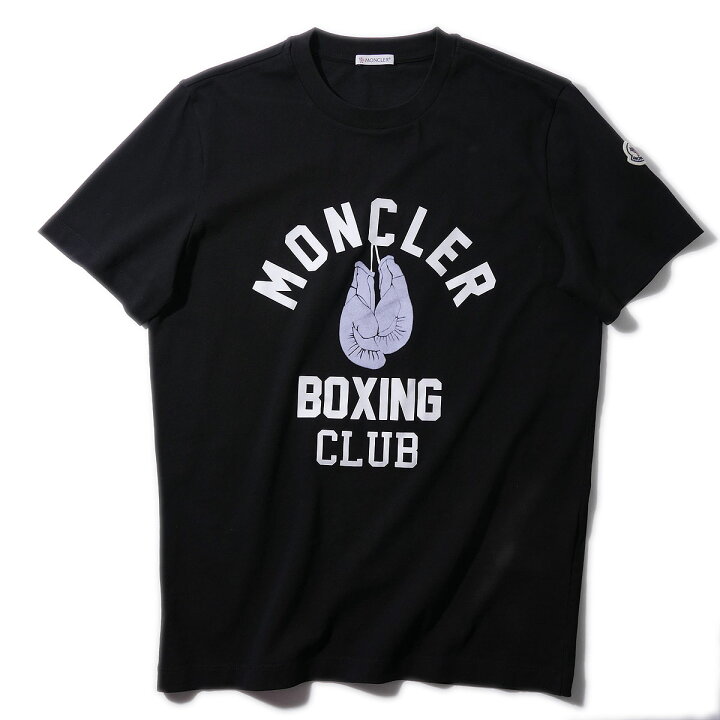 楽天市場】モンクレール Tシャツ 8C00020 999ブラック MONCLER メンズ  