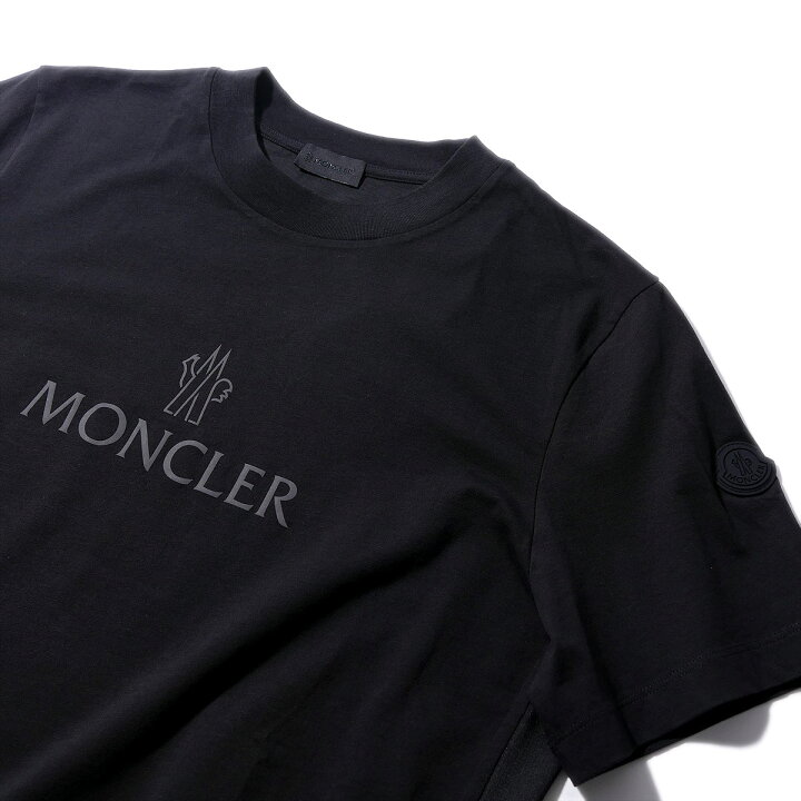 楽天市場】モンクレール Tシャツ MONCLER 8C00024 999ブラック メンズ 