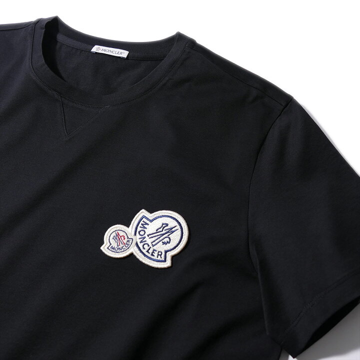 楽天市場】モンクレール ダブルロゴTシャツ 8C00026 MONCLER メンズ 