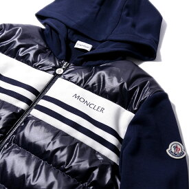 2023AW モンクレール スウェットダウンジャケット 8G00059 778ネイビー MONCLER カーディガン メンズ ブランド ギフト 2023年秋冬[0304]