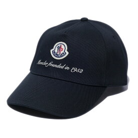 モンクレール ベースボールキャップ 3B00002 999ブラック MONCLER メンズ ブランド ギフト 帽子[030420]