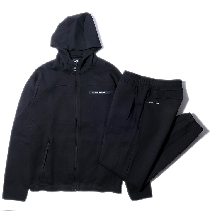 楽天市場】2024SS EA7 ATHLETIC MIX スウェット セットアップ パーカー 