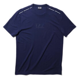 【30％割引】EA7 Tシャツ 6DPT10 1562ネイビー エンポリオ アルマーニ メンズ おしゃれ 半袖 ウエア 大きいサイズ ブランド[090430]