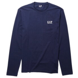 【10％割引】EA7 ロングスリーブTシャツ 8NPT28 1562ネイビー エンポリオ アルマーニ メンズ おしゃれ 長袖　ロンT ウエア 大きいサイズ ブランド[090410]