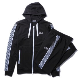 【30％割引】EA7 スウェット フーディー セットアップ パーカー6DPM29 6DPP69 エンポリオ アルマーニ メンズ イーエーセブン 大きいサイズ[090430]
