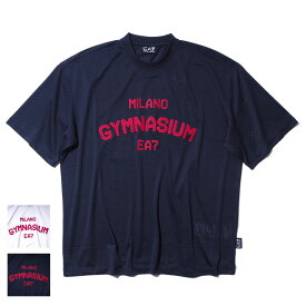 【30％割引】EA7 Tシャツ 7M000249 TRAIN CLUB HOUSE エンポリオ アルマーニ メンズ おしゃれ 半袖 ウエア 大きいサイズ ブランド 2025年春夏[090430]