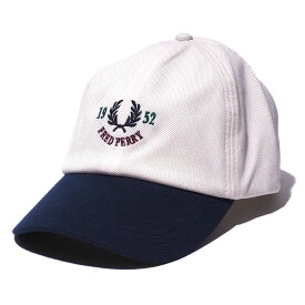 フレッドペリー グラフィックピケキャップ HW9675 560 ECRU FRED PERRY メンズ 2025年春夏[030420]