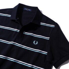 フレッドペリー ストライプ ポロシャツ M9905 FRED PERRY メンズ 2025年春夏[030420]