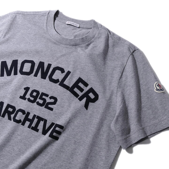 楽天市場】モンクレール Tシャツ 8C00001 985グレー MONCLER メンズ 