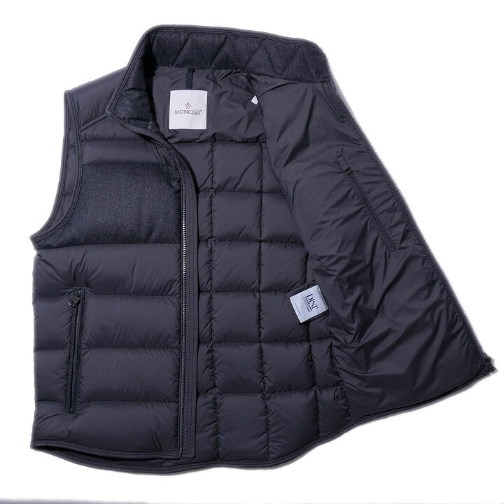 楽天市場】モンクレール ダウンベスト ESTAGNOUS 927グレー MONCLER 