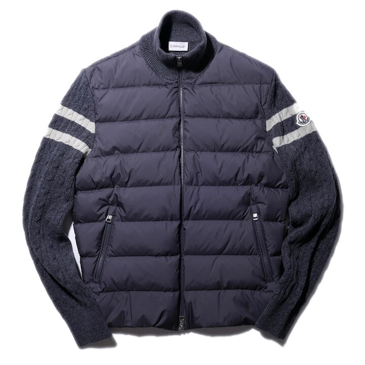 楽天市場】モンクレール ニットダウンジャケット CARDIGAN 9B00013 921 