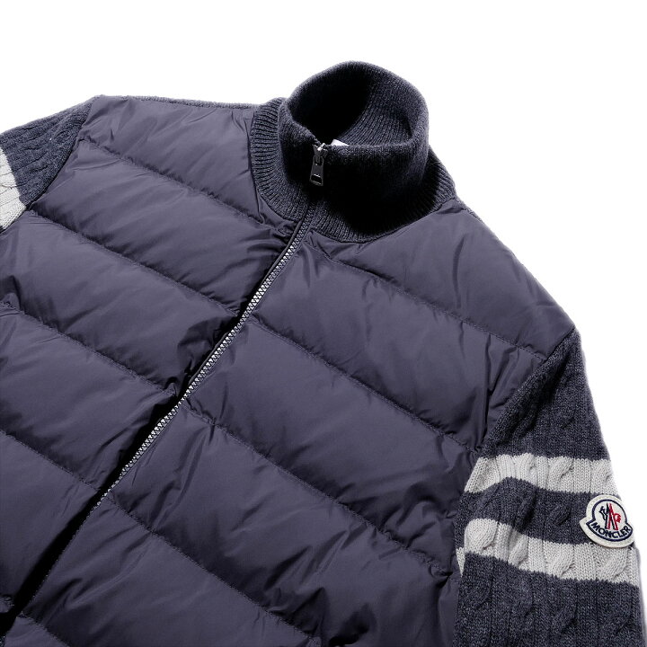 楽天市場】モンクレール ニットダウンジャケット CARDIGAN 9B00013 921 