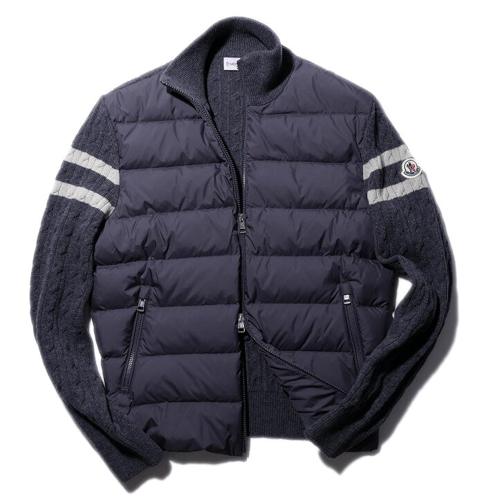 楽天市場】モンクレール ニットダウンジャケット CARDIGAN 9B00013 921  