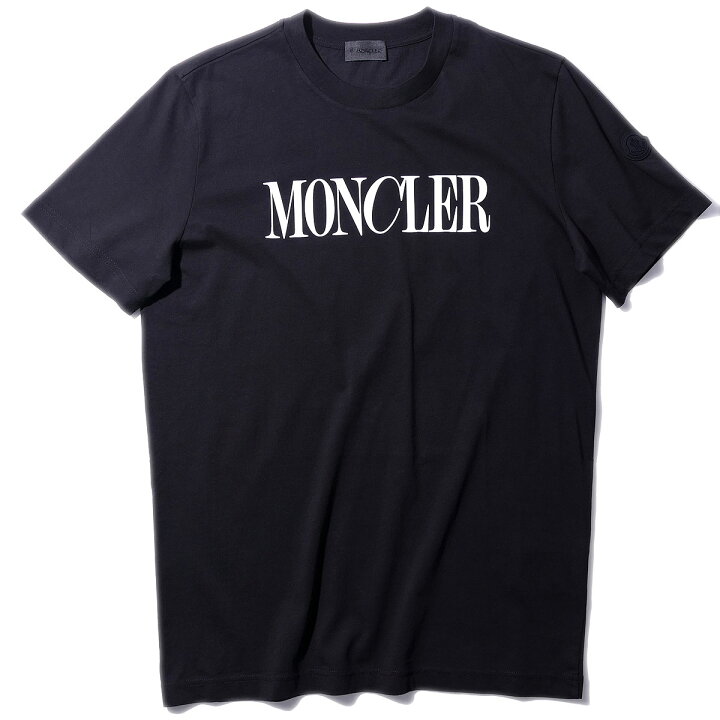 楽天市場】[10%OFF]モンクレール Tシャツ 8C00031 999ブラック MONCLER 