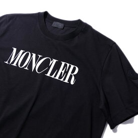 モンクレール Tシャツ 8C00031 999ブラック MONCLER メンズ 半袖 大きいサイズ ブランド