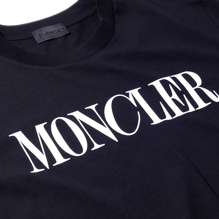 楽天市場】[10%OFF]モンクレール Tシャツ 8C00031 999ブラック MONCLER 