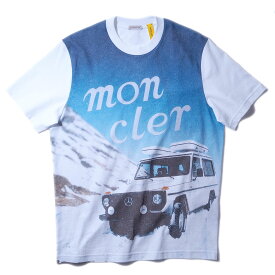 【30%OFF】モンクレール Tシャツ MONCLER x MERCEDES-BENZ by NIGO 8C00003 001ホワイト MONCLER GENIUSメンズメンズ 半袖 大きいサイズ ブランド 2025SS 2025年春夏[030430]