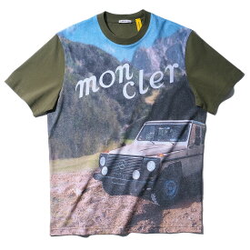 【30%OFF】モンクレール Tシャツ MONCLER x MERCEDES-BENZ by NIGO 8C00003 816オリーブグリーン MONCLER GENIUSメンズメンズ 半袖 大きいサイズ ブランド 2025SS 2025年春夏[030430]