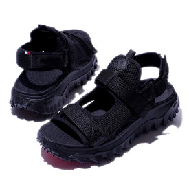 モンクレール サンダル TRAILGRIP VELA 999ブラック MONCLER イタリア製 メンズ 靴 ブランド ギフト 大きいサイズ 2025SS 2025年春夏[120420]