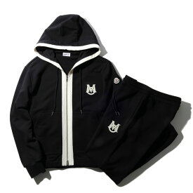 モンクレール スウェットパーカー セットアップ 8G00019 ブラック MONCLER メンズ 2026SS 2026年春夏