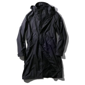 モンクレール フーデッドコート ARISO 999ブラック MONCLER メンズ ブランド レインコート 高級 2026SS 2026年春夏