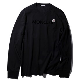 モンクレール ロングスリーブTシャツ 8D00009 999 ブラック MONCLER メンズ ロンT 長袖 2026SS 2026年春夏