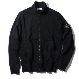 ストーンアイランド トラックジャケット 6100063 V0029ブラック STONE ISLAND スウェット ORGANIC COTTON FLEECE メンズ ブランド 2026SS 2026年春夏