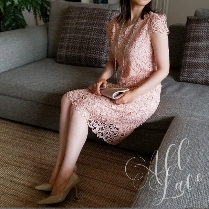 楽天市場 スーパーセール 販売期間前 タイムセール パーティードレス 結婚式 袖あり 大きいサイズ ワンピース レディース ドレス 半袖 レース 刺繍 結婚式 春 秋 オリジナル No 12 74 ｌａ ｍｏｄｅ