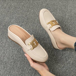 ローファー パンプス 厚底 ウェッジソール かかとなし バブーシュ モカシン 厚底パンプス 厚底ローファー 20.5cm 21cm 21.5cm 22cm 22.5cm 23cm 23.5cm 24cm 24.5cm 25cm 小さいサイズ 大きいサイズ レディー