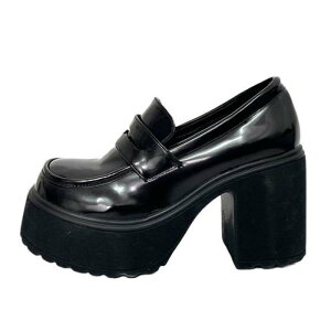 パンプス 厚底 ローファー ショートブーツ 厚底パンプス 厚底ブーツ 厚底ローファー ブーティー ブーティ 黒 ブラック 22cm 22.5cm 23cm 23.5cm 24cm 24.5cm 25cm レディース 大きいサイズ