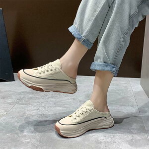 スニーカー 厚底 厚底スニーカー ハイヒール バブーシュ かかとなし ウェッジソール インヒール 走れる 白 コンフォート 22cm 22.5cm 23cm 23.5cm 24cm 24.5cm 25cm ローファー 疲れない レディース