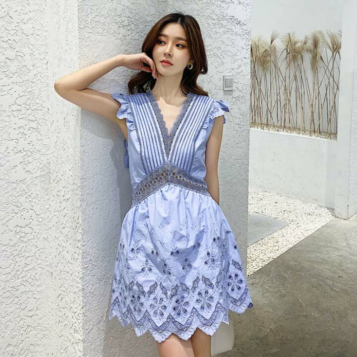 楽天市場 ワンピ レース ワンピース Vネック リボン ミニ フレアーワンピース レース ドレス 小さいサイズ 小さい 5号 7号 9号 青 ブルー ノースリーブ ひざ丈 ミニ ミディ丈 ミモレ丈 マイクロミニ Mode Shelter 楽天市場 ワンピ レース ワンピース Vネック リボン ミニ フレアーワンピース レース ドレス 小さいサイズ 小さい 5号 7号 9号 青 ブルー ノースリーブ ひざ丈 ミニ ミディ丈 ミモレ丈 マイクロミニ Mode Shelter