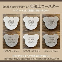 珪藻土メモリアルプレートギフトセットティースプーン付き名入れ刻印プレゼント出産祝い内祝いお祝いおしゃれ可愛いメッセージカード送料無料
