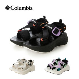 Columbia コロンビア サンダル（コノス エレベート ストラップ サンダル） レディース 26春夏 26SS スポーツサンダル ブラック/アイボリー/ピンクコンビ 22.0cm-25.0cm