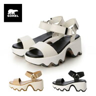 SOREL ソレル サンダル（キネティック オーラ ワイストラップ） レディース 26春夏 26SS ブラック/ベージ…