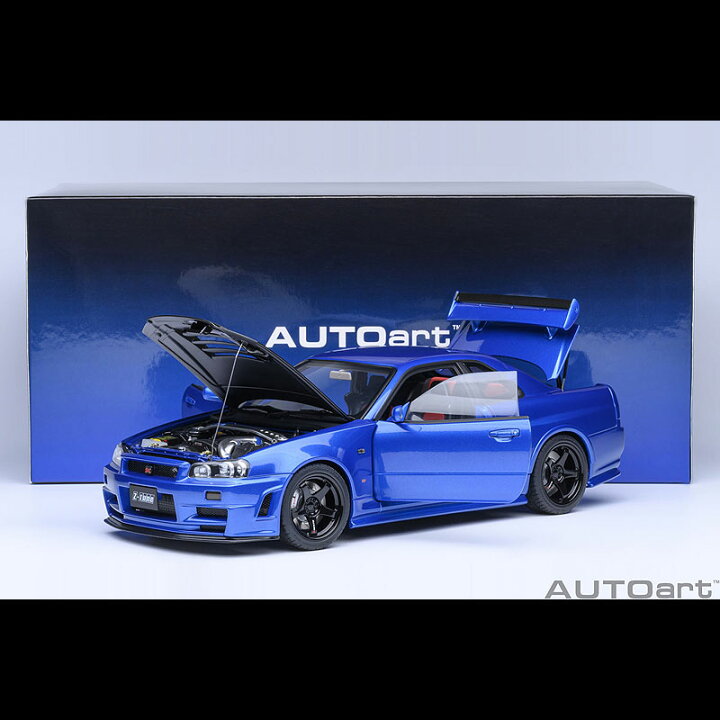 楽天市場】AUTOart(オートアート) NISMO GT-R(R34) Z-TUNE(1/18) 77460 