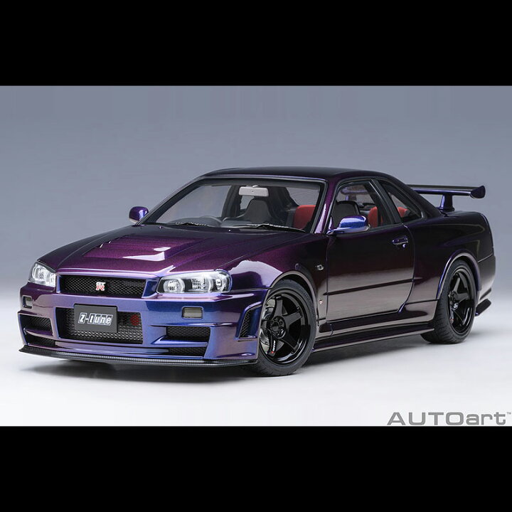 楽天市場】AUTOart(オートアート) NISMO GT-R(R34) Z-TUNE(1/18) 77464 
