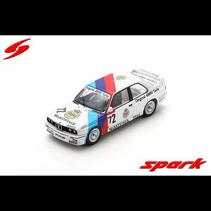 Spark Model(Xp[Nf) BMW M3(E30) #72 1987(1/43) SG608