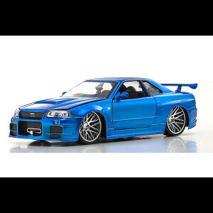 Jada Toys(�W���_�g�C�Y) NISSAN SKYLINE GT-R(R34)(1/24) JADA97173