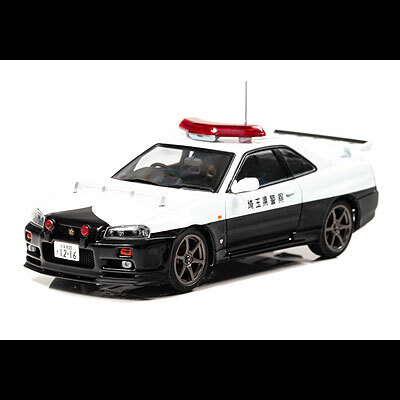 埼玉県警察 高速道路交通警察隊車両 803 10％OFF RAI'S レイズ 超安い品質 NISSAN SKYLINE GT-R 43 2000 1 BNR34 H7430002