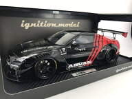 イグニッションモデル製　1/18リバティーウォーク 日産 GT-R R35　タイプ 2　ブラック / レッドイグニッ…