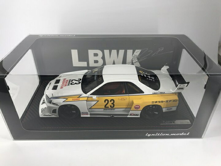 楽天市場】イグニッションモデル製 1/18 LB-ER34 スーパー シルエット 