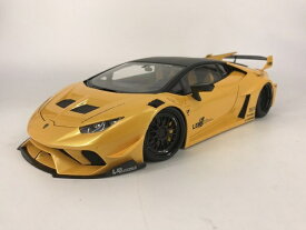 オートアート製　1/18リバティーウォーク LB‐シルエット ワークス ランボルギーニ ウラカン GT （メタリックイエロー）オートアート製　79127