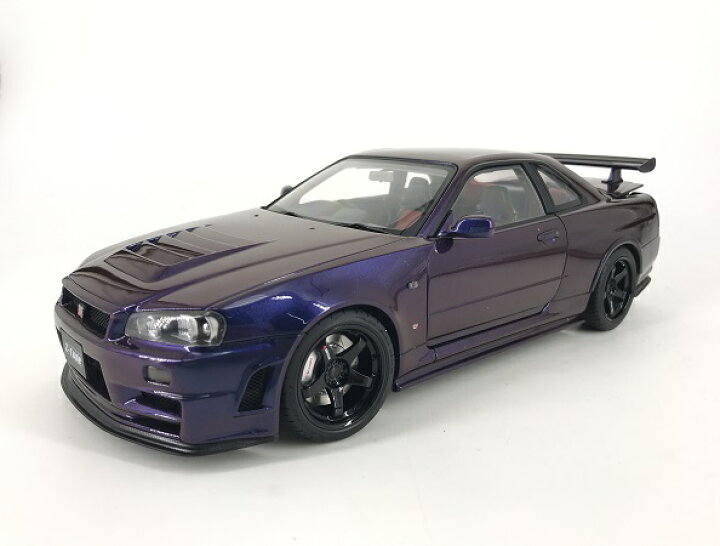 楽天市場】オートアート製 1/18ニスモ R34 GT-R Z-tune （ミッドナイト 