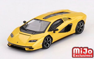 MINI-GT���@1/64�����{���M�[�j �J�E���^�b�N LPI 800-4 New Giallo Orion�@�C�G���[(���n���h��)�u���X�^�[�d�l �@MINI-GT���@MGT00733-MJ