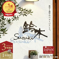 ＼クーポン配布中！／【ご注文後の図案確認あり！】表札 ステンレス【ラ・モード リザーラ】【スピード配…