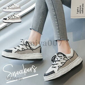 スニーカー 厚底スニーカー レディース ローカットスニーカー 韓国 歩きやすい 通学 春 おしゃれ 軽量 甲高 幅広 コンフォートシューズ 韓国風 スポーツ